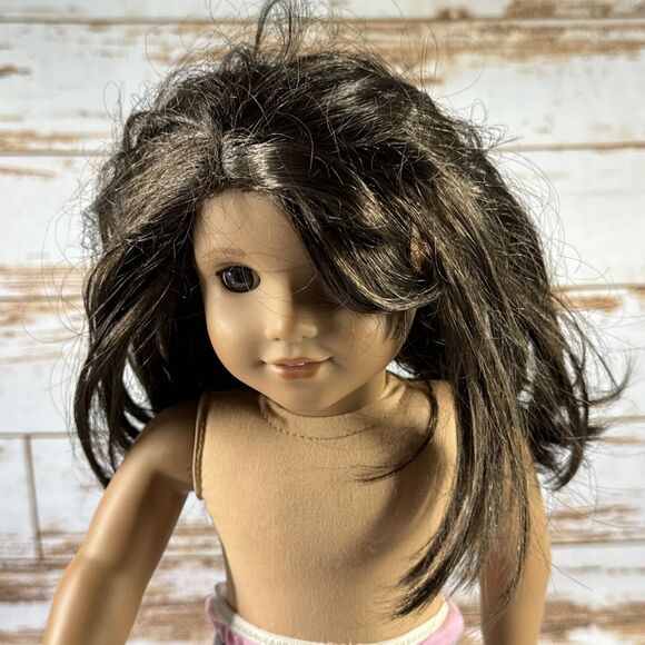 American Girl DOLL 2014 Brown Hair, Brown Eyes - Picture 2 of 9